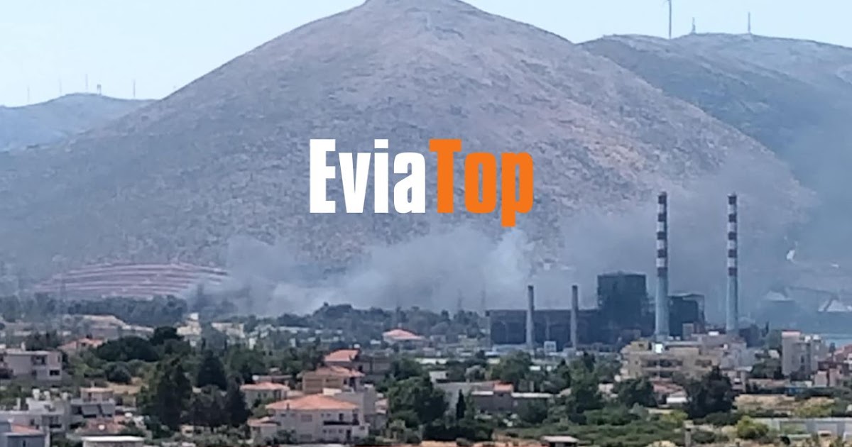 Φωτιά τώρα στο Αλιβέρι της Εύβοιας – Οριοθετήθηκε άμεσα