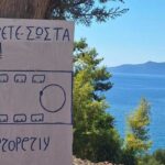 Χειροποίητη πινακίδα σε ελληνική παραλία έγινε viral με την αστεία μετάφρασή της