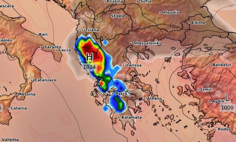Ραγδαία μεταβολή: Πού και πότε περιμένουμε τις πιο έντονες καταιγίδες σύμφωνα με GFS και ΕΜΥ