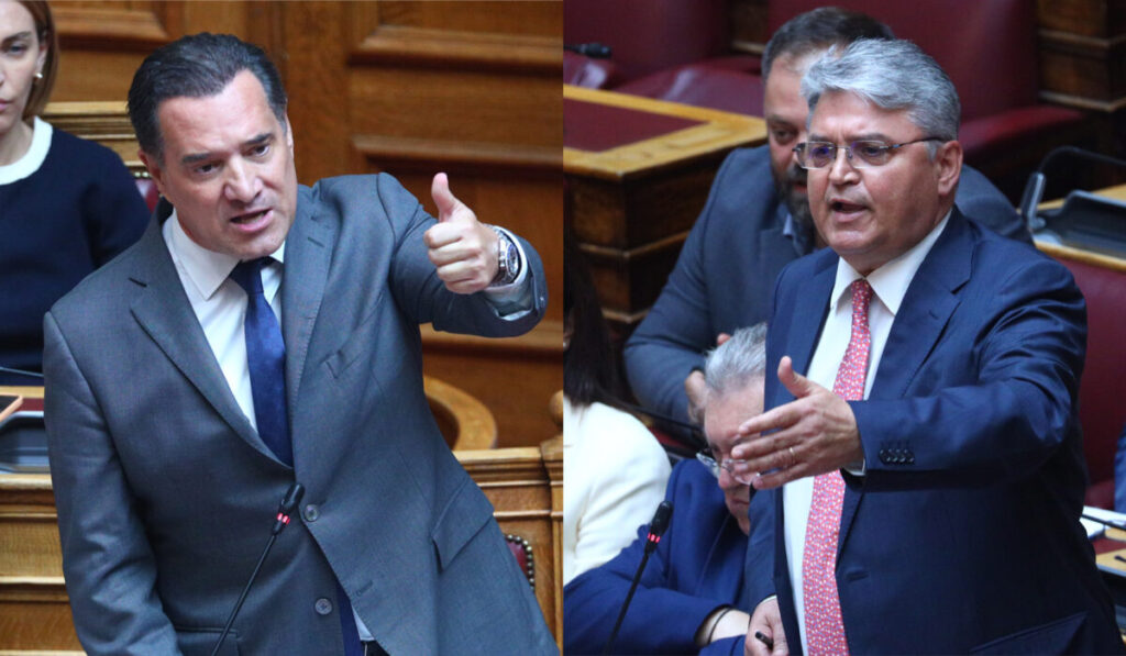 Άγρια σύγκρουση Άδωνι Γεωργιάδη με Δημήτρη Νατσιό στη Βουλή