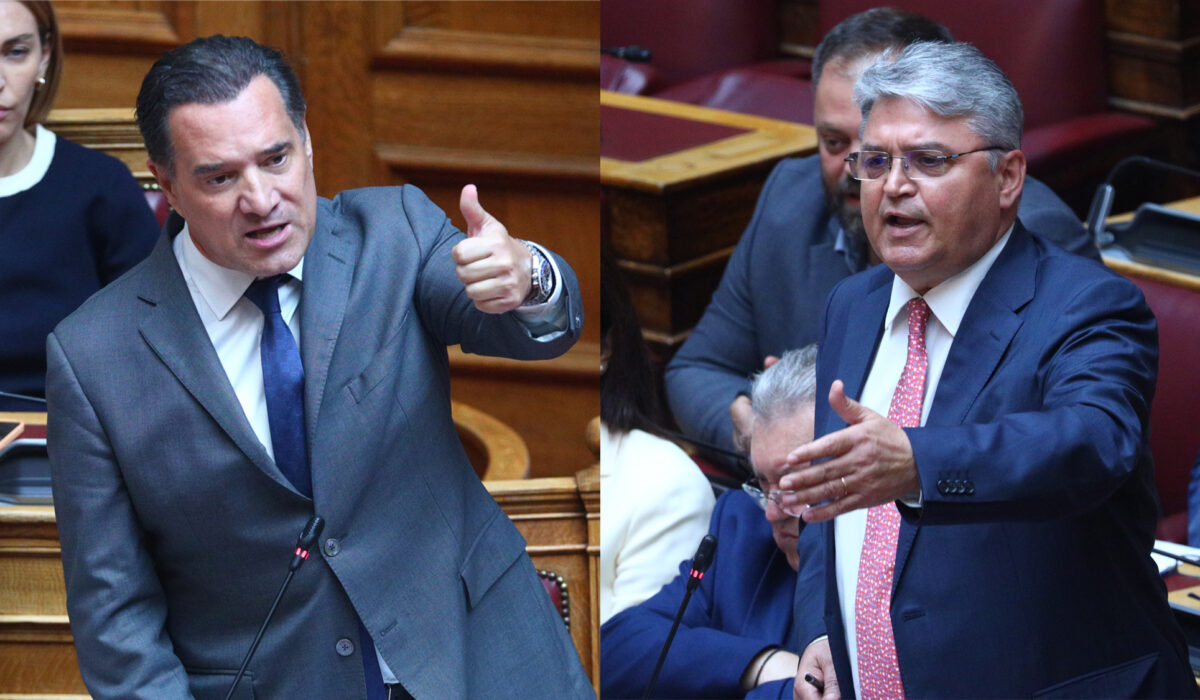 Άγρια σύγκρουση Άδωνι Γεωργιάδη με Δημήτρη Νατσιό στη Βουλή