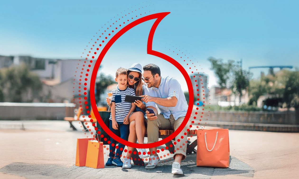 Νέα προσφορά Vodafone με απεριόριστα data και δωροεπιταγές