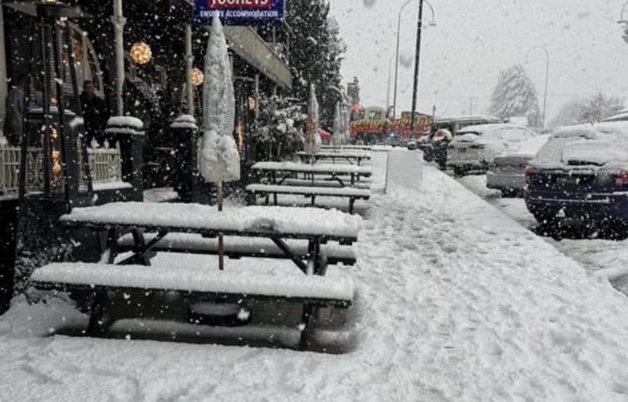 Νωρίς στα λευκά η Ελλάδα – «Κλείδωσε» ο πρώτος χιονιάς