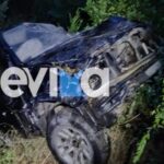 Θρίλερ στην Εύβοια – Αυτοκίνητο έπεσε σε γκρεμό 150 μέτρων και σκοτώθηκε ένα άτομο