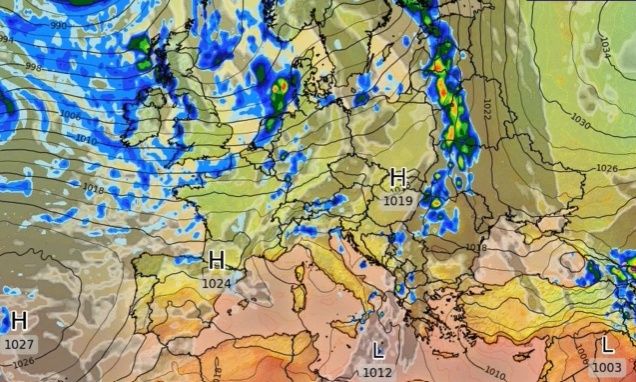 Καιρός: Νέα δεδομένα από το GFS – Έρχεται οργανωμένο βαρομετρικό χαμηλό στην Ελλάδα