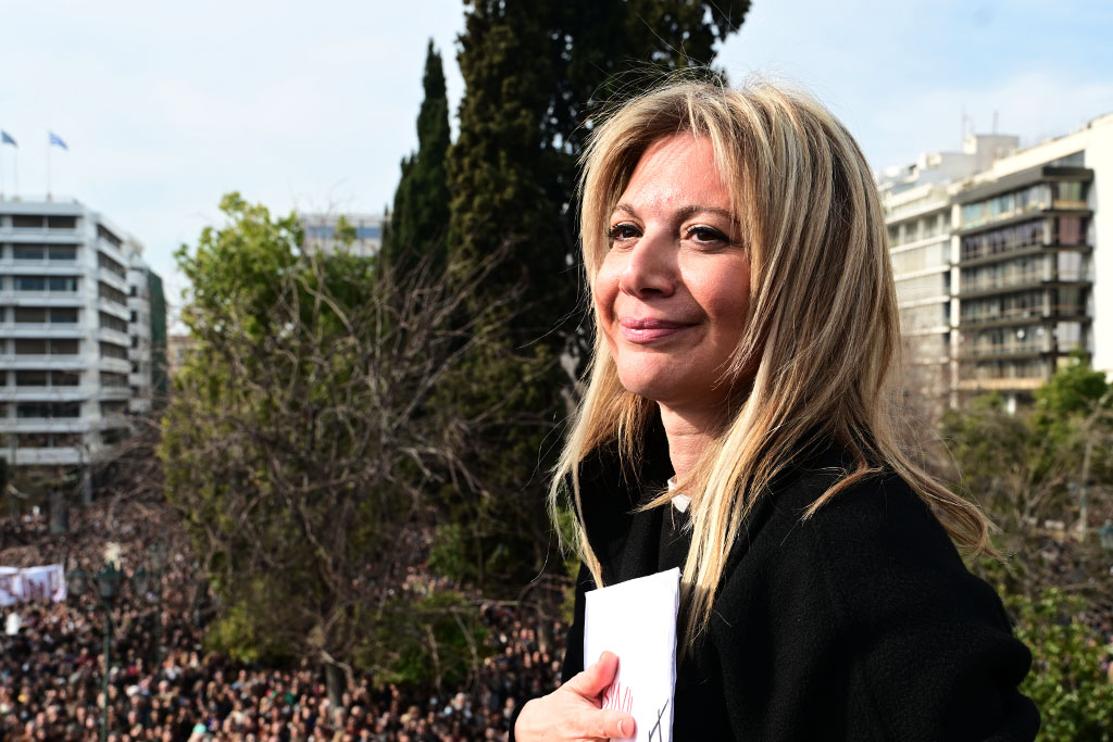Θα φτιάξει κόμμα η Καρυστιανού; Τι αποκάλυψε η ίδια σε ζωντανή μετάδοση