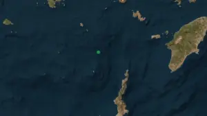 Σεισμός 3 Ρίχτερ στην Κάρπαθο – Πού εντοπίζεται το επίκεντρο και ποιο το εστιακό βάθος