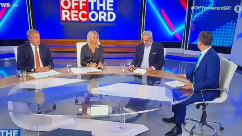 Δείτε βίντεο: «Αυτή τη στιγμή…»: Η αντίδραση στον «αέρα» της ΕΡΤ για το μεγάλο σεισμό