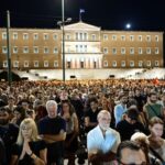 Πλήθος κόσμου σε όλη την Ελλάδα για τα Τέμπη