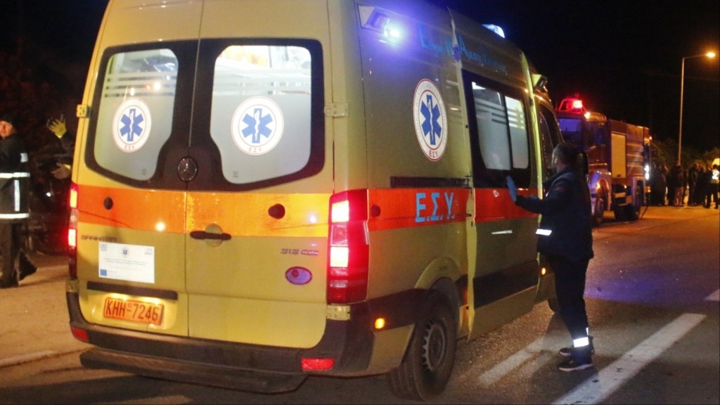 Τροχαίο με μηχανή και πεζό στη Χαλκίδα