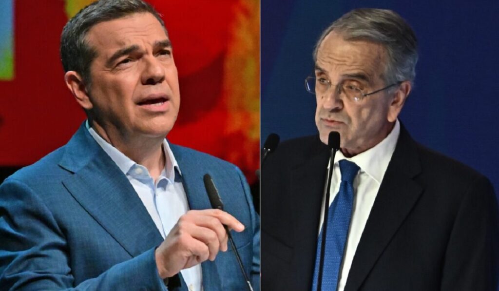 Δημοσκόπηση έκπληξη για Σαμαρά και Τσίπρα