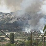 Φωτιά τώρα στην περιοχή του Χορτιάτη Θεσσαλονίκης – Ήχησε το 112