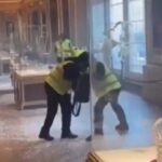 Σοκ στο Λούβρο: Νέα βίντεο δείχνουν τους δράστες με τα κλοπιμαία