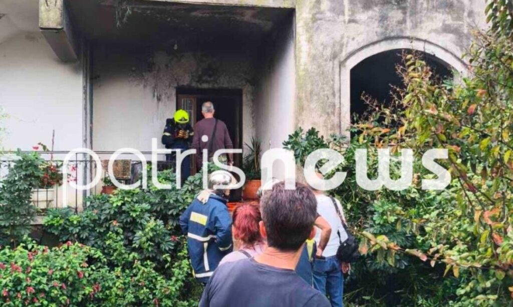 Φωτιά σε διώροφη κατοικία