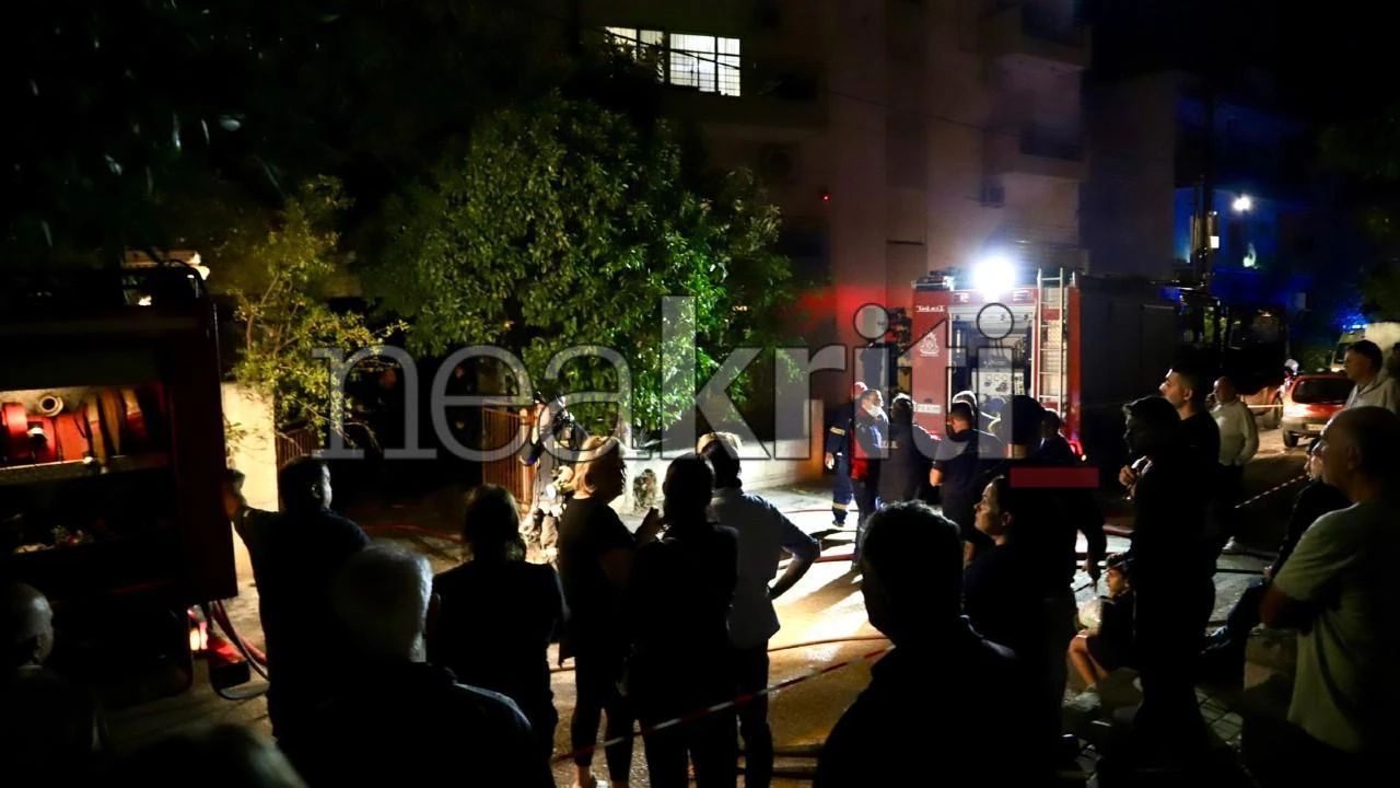 Τραγωδία στο Ηράκλειο: Νεκρά δύο άτομα από φωτιά μέσα σε διαμέρισμα