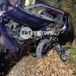 Έπεσε μέσα σε λίμνη ΙΧ με 4 επιβάτες – Πρώτα χτύπησε σε δέντρο