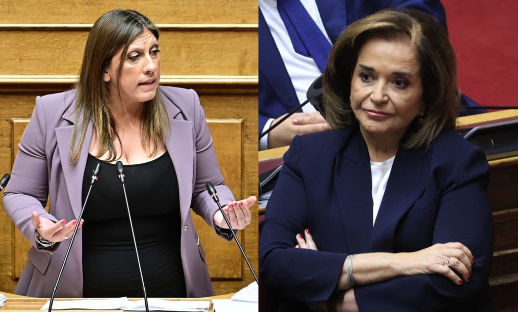 Χαμός με Κωνσταντοπούλου και Μπακογιάννη στη Βουλή – «Είσαι υστερική»