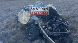 Τραγωδία: Οδηγός έπεσε σε γκρεμό 300 μέτρων