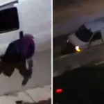Φρίκη στο Λος Άντζελες: Ύποπτος πήδηξε από κινούμενο βαν και σκοτώθηκε μπροστά στις κάμερες