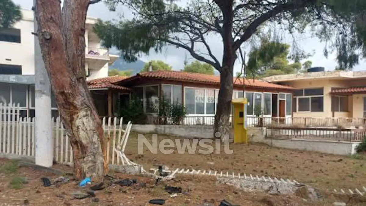 Μενίδι: νεκρός οδηγός μετά από πρόσκρουση σε φράχτη και δέντρο