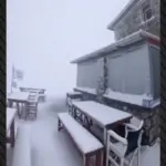 Τρομερές εικόνες: Το πρώτη χιόνι της σεζόν!