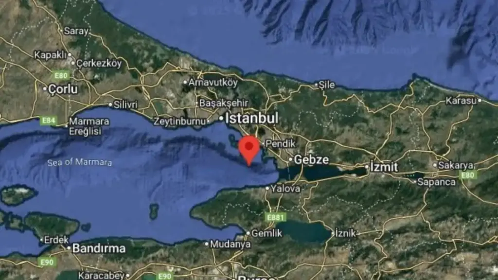 Ισχυρός σεισμός τώρα 5 Ρίχτερ – Ο χάρτης