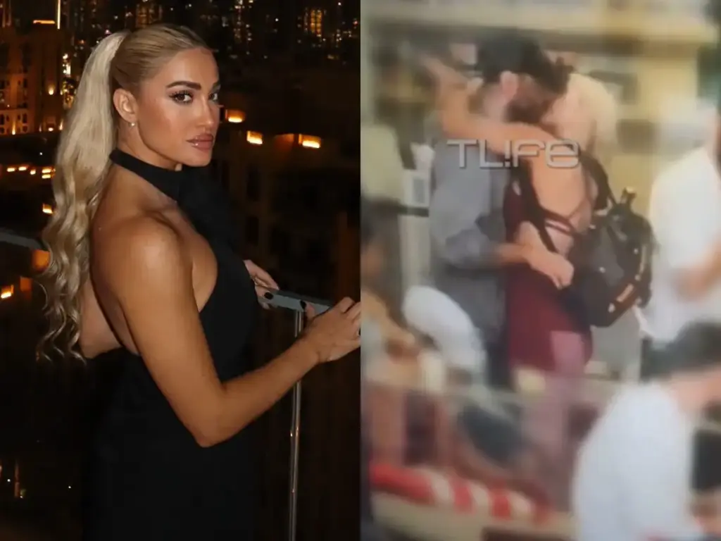 Ιωάννα Τούνη: Το φιλί στο στόμα στον νέο της σύντροφο