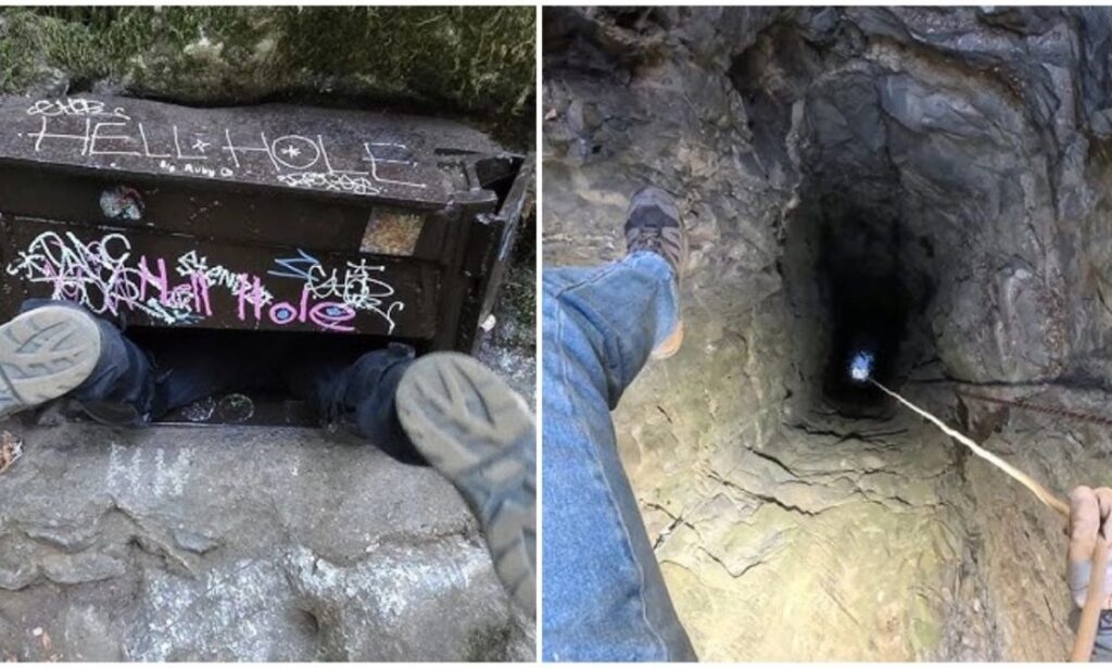 Η τρύπα της κόλασης: Αδέλφια βούτηξαν σε σπηλιά και βρήκαν διαβολικά αγάλματα