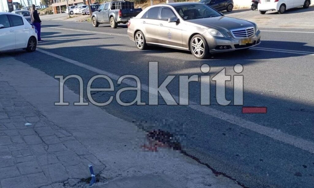 Σοκαριστικό τροχαίο στο Ηράκλειο: Γυναίκα παρασύρθηκε και εκσφενδονίστηκε στον αέρα