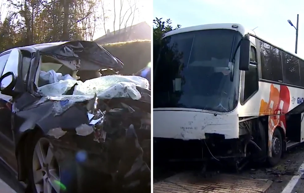 Τραγωδία: Θανατηφόρα σύγκρουση BMW με σχολικό λεωφορείο που μετέφερε 50 μαθητές