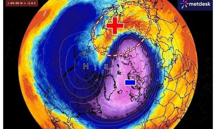 Οι Ιταλοί είναι σίγουροι: Σπάει ο πολικός στρόβιλος - Έρχεται βαρυχειμωνιά!