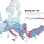 Χάρτης σεισμικού κινδύνου: Στο «κόκκινο» η Αθήνα – Ποιες περιοχές κινδυνεύουν από Ρίχτερ
