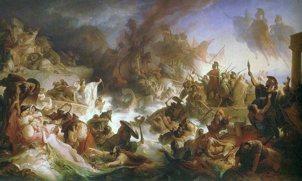 Πώς οι αρχαίοι Έλληνες εκμεταλλεύτηκαν τους ανέμους για να νικήσουν τους Πέρσες στη ναυμαχία της Σαλαμίνας – Ο ρόλος του καιρού