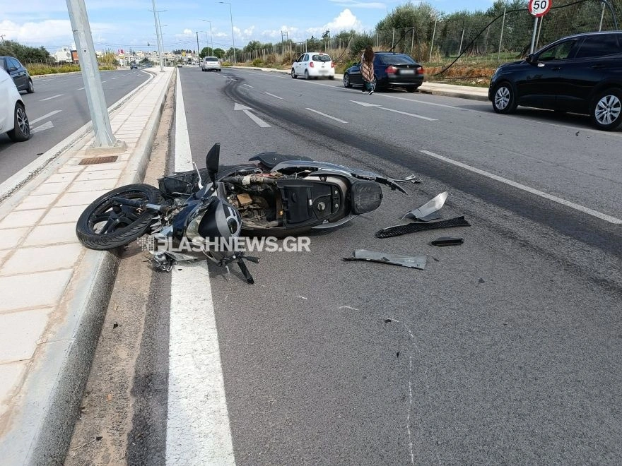 Σοβαρό τροχαίο στα Χανιά