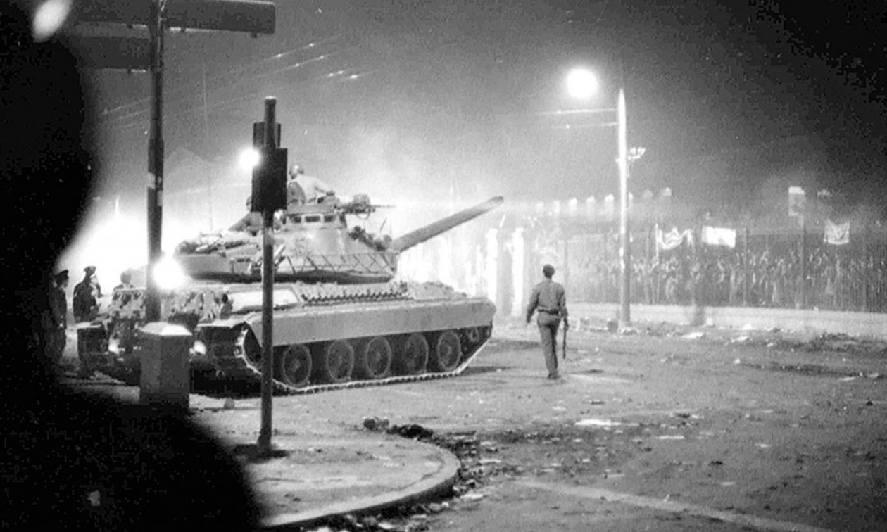 Πού βρίσκεται σήμερα ο «Μορφωμένος» - Το τανκ που εισέβαλε στο Πολυτεχνείο