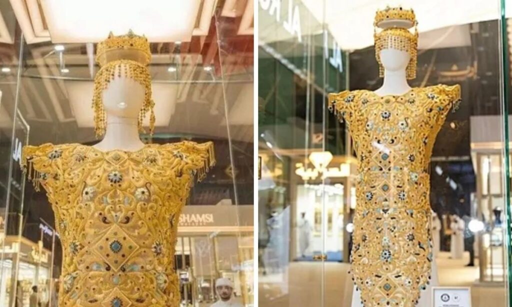 Αποκαλύφθηκε το πιο ακριβό φόρεμα στον κόσμο! Ζυγίζει 10 κιλά και η τιμή του είναι απίστευτη