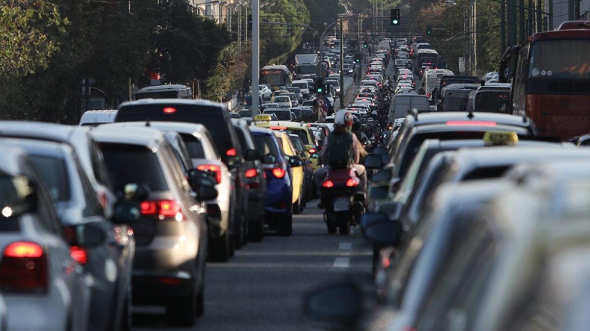 Κυκλοφοριακό κομφούζιο στην Αττική 