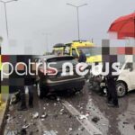 Πύργος: Σοβαρό τροχαίο στην Εθνική Οδό Πατρών–Πύργου με επτά τραυματίες