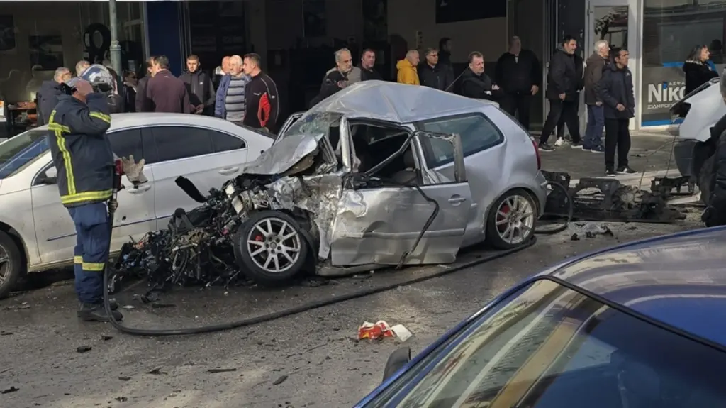 Σοβαρό τροχαίο στην Πτολεμαΐδα