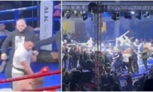 Βίντεο: Άγριο ξύλο με Έλληνα κικμπόξερ στη Σερβία – Νίκησε και του όρμηξε γήπεδο