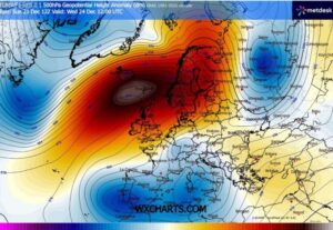 Καιρός: Ισχυρό αντικυκλωνικό Rex Block φέρνει την αλλαγή μετά τα Χριστούγεννα – Το πιθανό σενάριο για την Ελλάδα