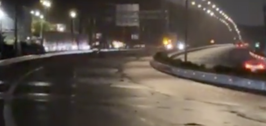 Κλειστή η Εθνική Οδός Αθηνών – Κορίνθου λόγω κακοκαιρίας Byron