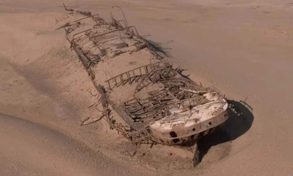 Ένα ναυάγιο στην έρημο: Βρέθηκε πλοίο στη Ναμίμπια φορτωμένο με θησαυρούς