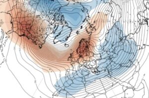 Καιρός: Ο ρόλος του ατλαντικού αντικυκλώνα και τα σενάρια για ψύχος στην Ευρώπη