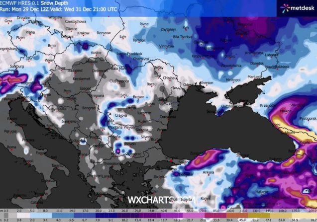 Καιρός: Ψύχος από τον αρκτικό κύκλο στην Ελλάδα - Πότε πέφτει η θερμοκρασία