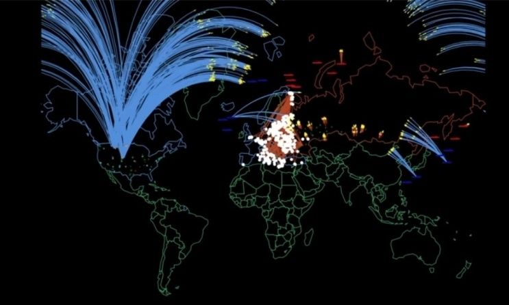 Πυρηνικός εφιάλτης: Η προσομοίωση που δείχνει πιθανό πλήγμα και στην Ελλάδα