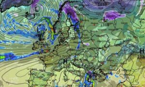 Καιρός: Νέο σενάριο για χιόνι τα Χριστούγεννα από το GFS – Πότε αλλάζει το σκηνικό