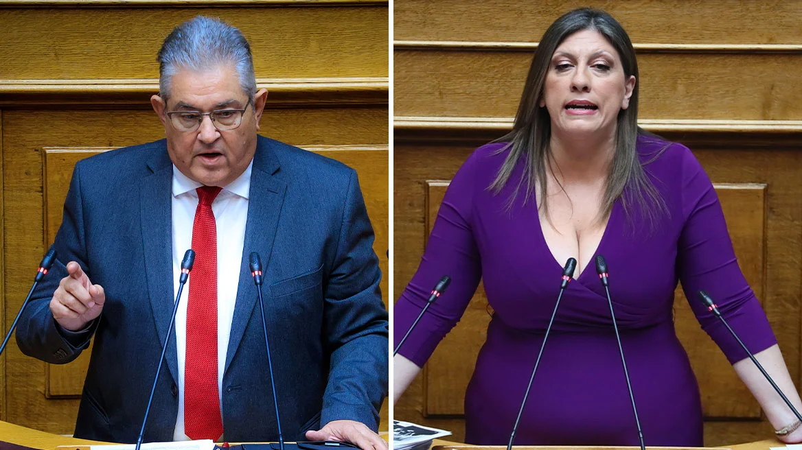 Ένταση με Κουτσούμπα και Κωνσταντοπούλου στη Βουλή