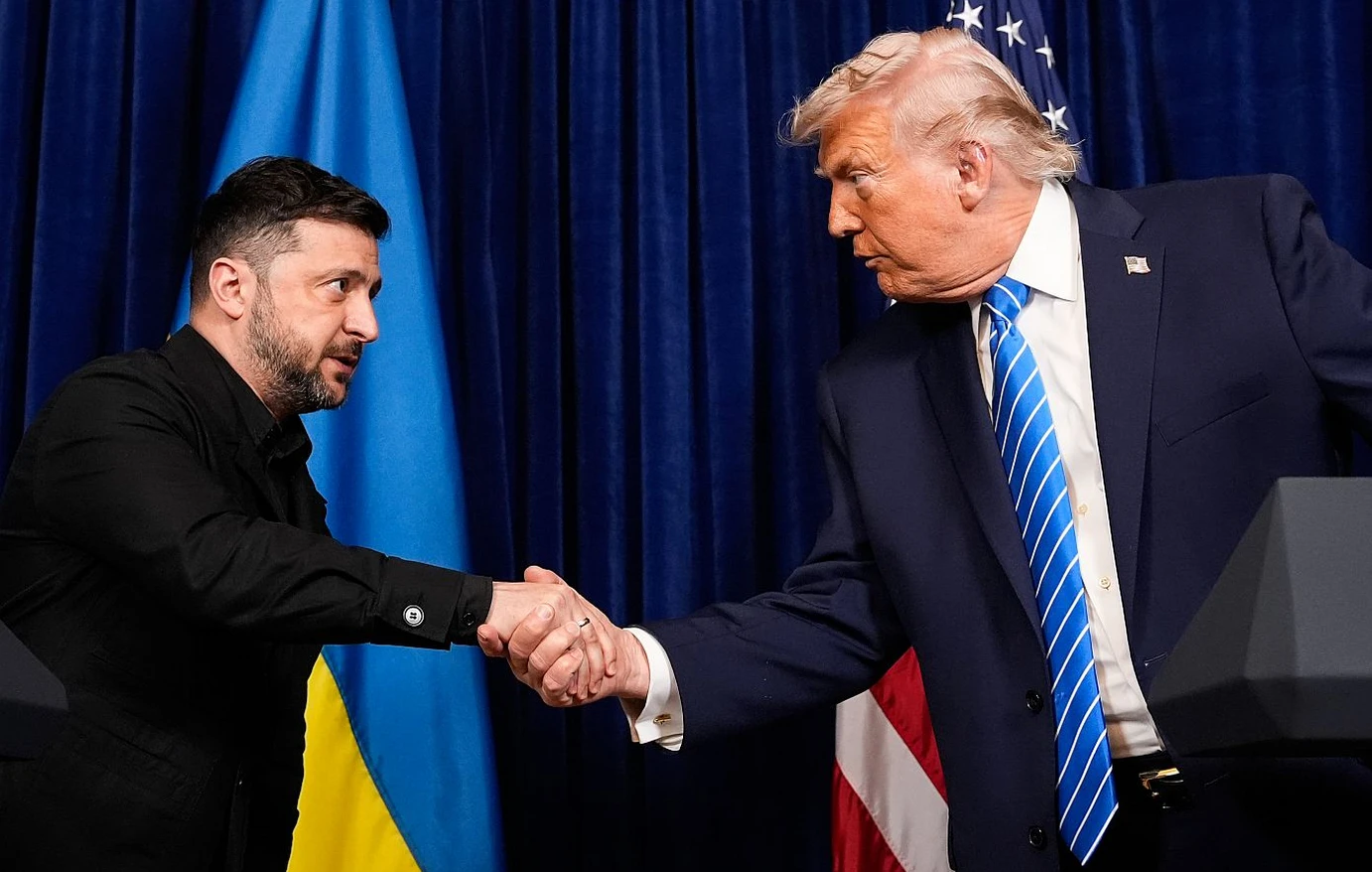 «Έχουμε καλύψει περίπου το 95% της συμφωνίας» – Κρίσιμη συνάντηση Τραμπ - Ζελένσκι