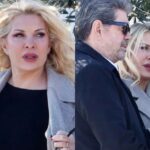 Ελένη Μενεγάκη: Η φορτισμένη στιγμή στην κηδεία του Γιώργου Παπαδάκη στη Ριτσώνα